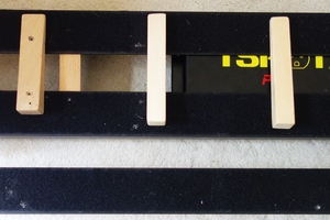 Pedal board under construction